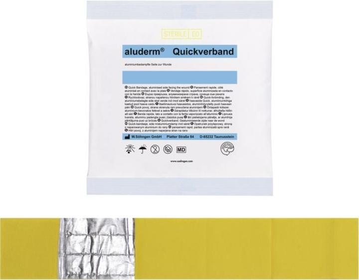 Söhngen aluderm Quickverband gross, 8cm, steril