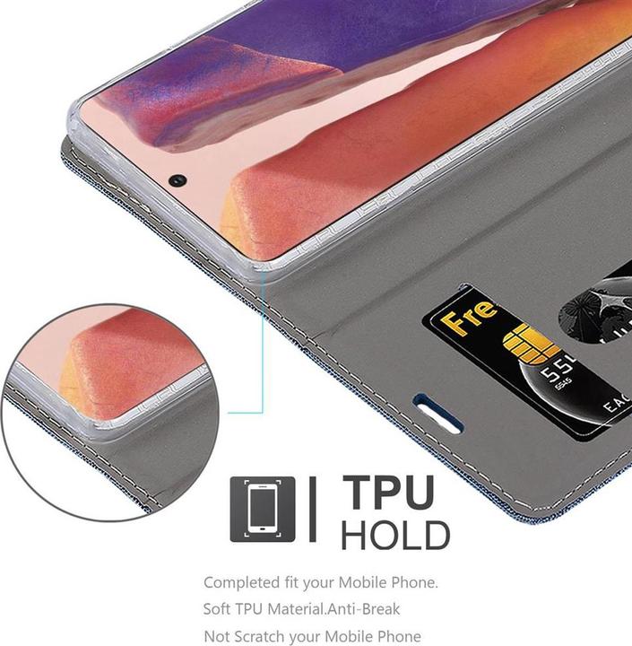 Actual product image Cadorabo Book Jeans Optics Cover (Samsung Galaxy Note 20)