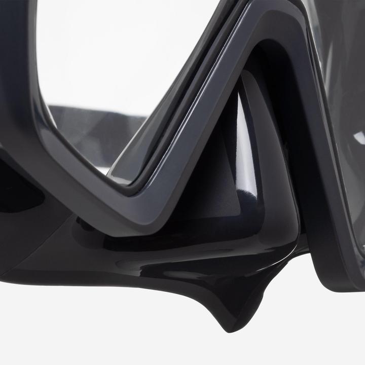 Immagine prodotto Subea Tauchmaske Antibeschlag Silikonriemen - 100 schwarz/grau