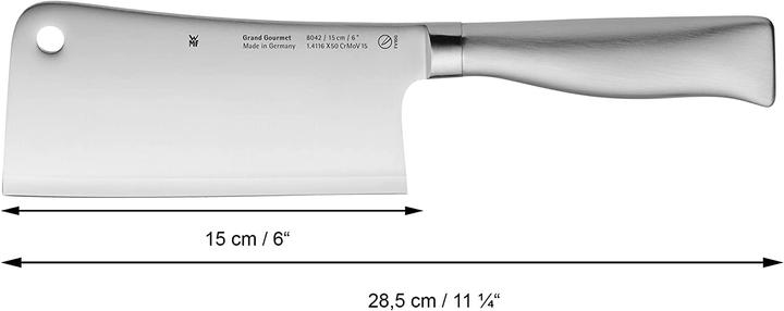 Produktbild WMF Chinesisches Hackmesser GRAND GOURMET Platin (15 cm)
