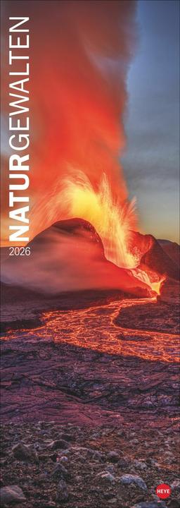 Image du produit Naturgewalten Vertical Kalender 2026 (Allemand)