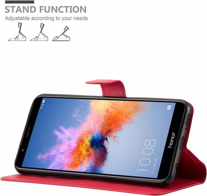 Produktbild Cadorabo Book mit Standfunktion Cover (Honor 7X)