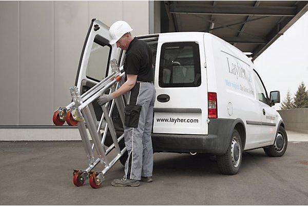 Produktbild Layher Alu-Klappgerüst ZIFA (Mehrzweckleiter, 180 cm)