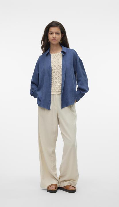 Immagine prodotto Vero Moda Vmmelaney Queeny Ls Shirt Wvn Noos (S)