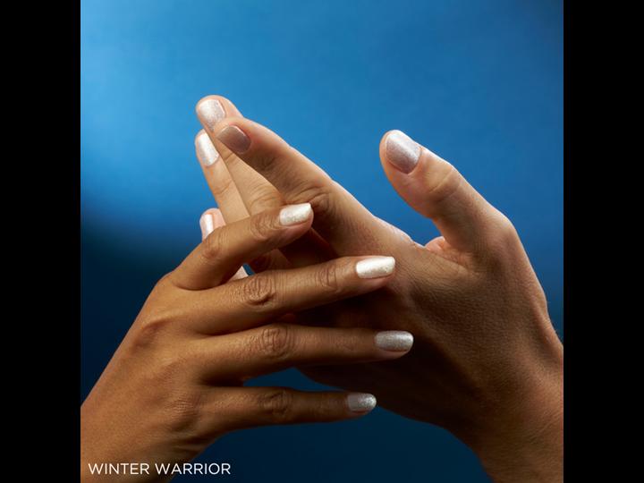 Image du produit CND Vernis à ongles Shellac UV Winter Warrior No. 479 White Glitter (Blanc, Vernis à ongles effet gel)