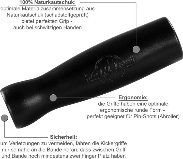 Produktbild Tuniro Kickertisch BASIC Weiss Tischkicker