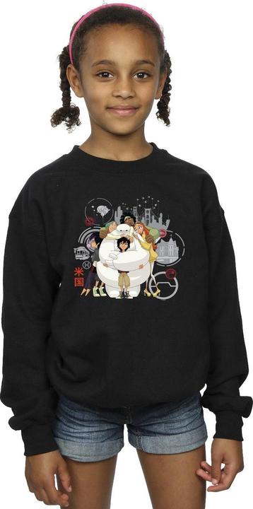 Image du produit Disney - Sweat BIG HERO BAYMAX GROUP HUG - Fille (140, 146)