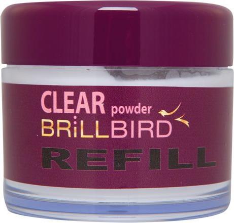 Actual product image BrillBird Refill clear acrylic powder 140ml (Clear acrylic powder)