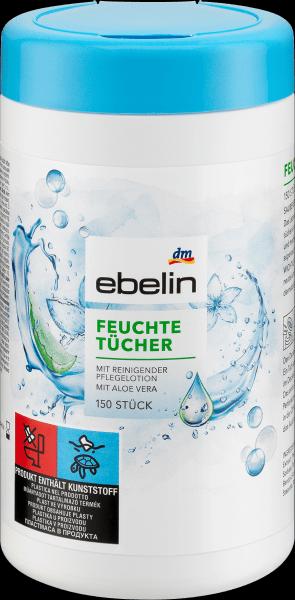Produktbild dm ebelin feuchte Tücher Ovaldose
