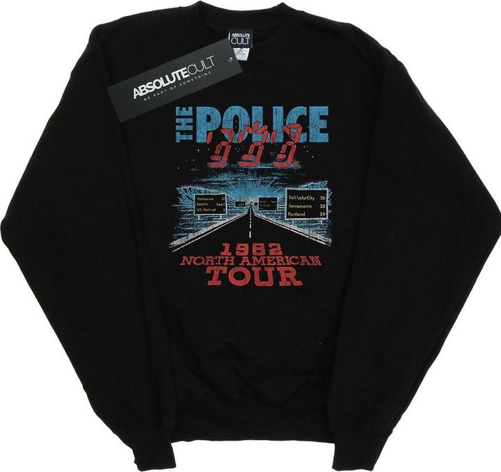 Actual product image The Police Mens North American Tour V2 Sweatshirt (4XL)