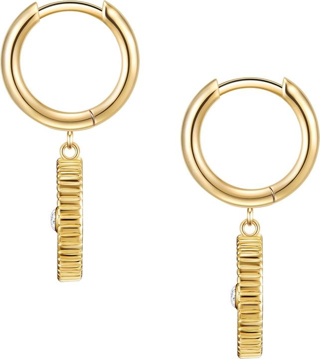 Immagine prodotto Glanzstücke München Donna Argento Cubico Zirconia Madreperla Oro Giallo - 29027 (Argento)