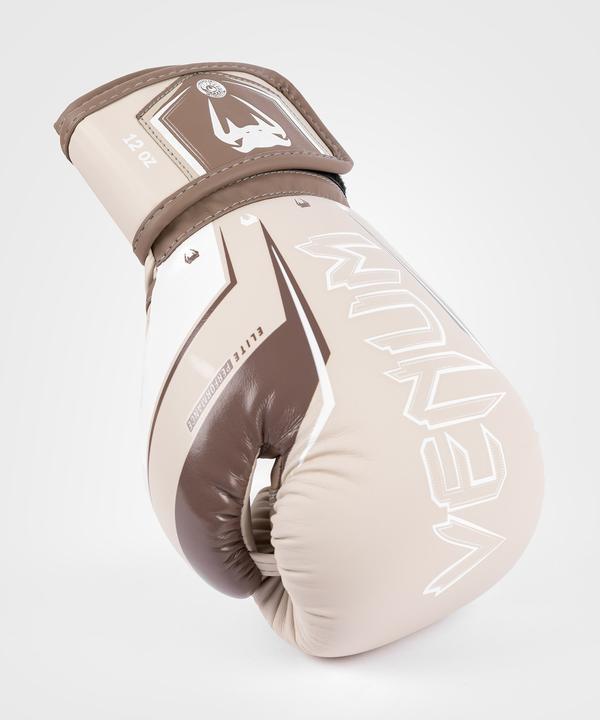 Actual product image Venum Elite Evo Boxing Gloves - Sand - 16 Oz (16 OZ)