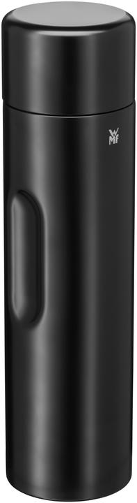 WMF Thermosflasche 1,0l Motion Tee Kaffee Thermosflasche Edelstahl schwarz (1 l)