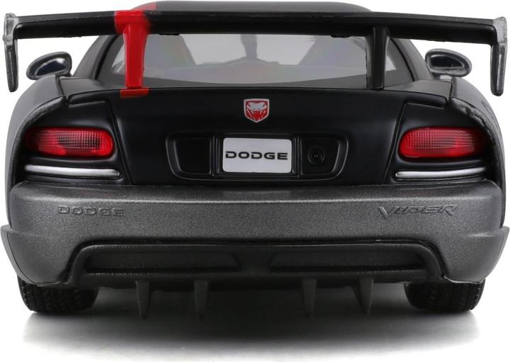 Actual product image Bburago 18/22114 Diecast 1:24 Official Dodge Viper SRT 10 ACR Gray with Red Details for 3+ Years (18