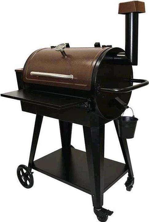 Royal Food RFPB 2870 Pelletgrill mit Grillrost aus Edelstahl Kochfläche 65x42 cm