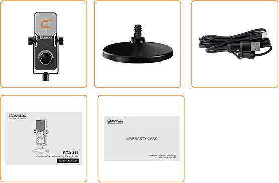 Produktbild Comica STA-U1 USB-Microphone For Streaming Studio Podcast