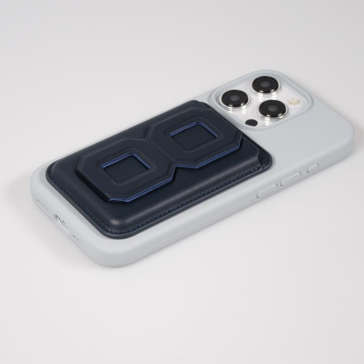 Immagine prodotto PhoneLook Porta carte di credito magnetico MagSafe in pelle vegana con forte magnete e patta integrata