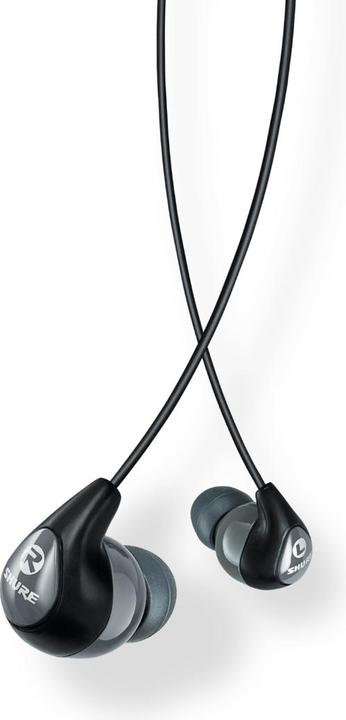 Image du produit Shure Écouteurs intra-auriculaires SE112-GR-EFS Gris Noir (NC, Filaire)