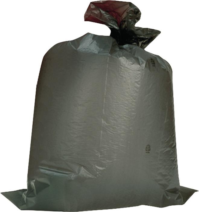 HP Autozubehör Kunststoffsack 120 l LD-PE grau 100 µm B700xL1100mm (150 x, 120 l)
