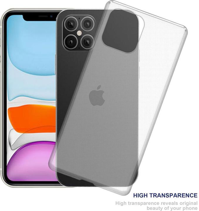Productafbeelding Cadorabo TPU Ultra Slanke AIR Cover (Apple iPhone 12 mini)