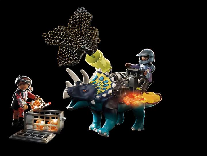 Immagine prodotto Playmobil Triceratopo: rivolta intorno alle pietre leggendarie (70627, Playmobil Dinos)