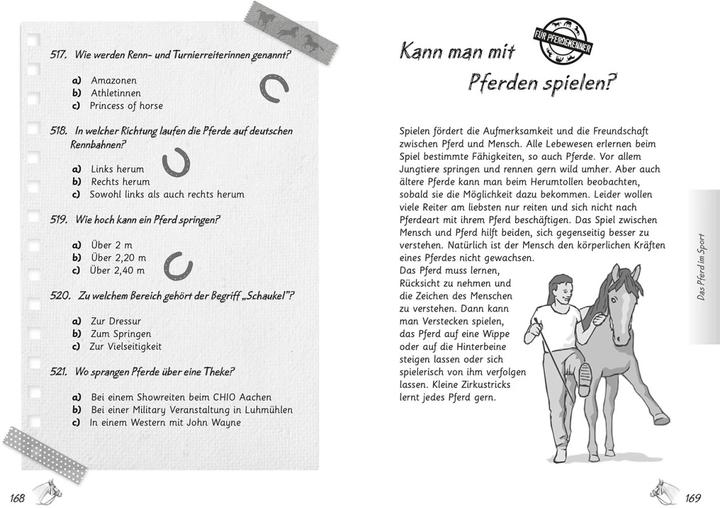 Produktbild Kosmos Mein Pferdequiz (Deutsch, Gea Olbricht, Carola Henke, 2023)