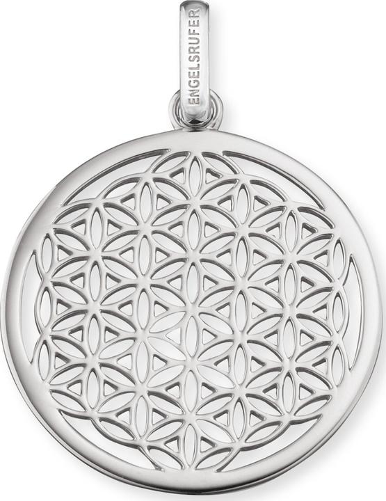 Actual product image Engelsrufer Pendant flower of life (925 silver rhodium-plated)