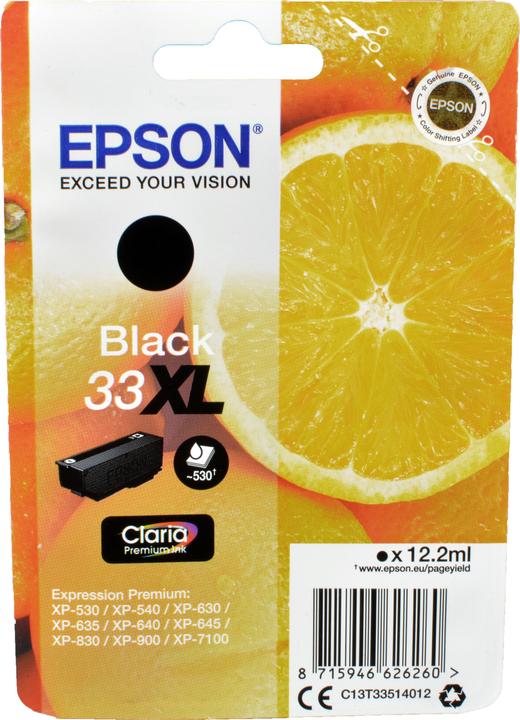 Produktbild Epson 33XL Claria Premium (BK)