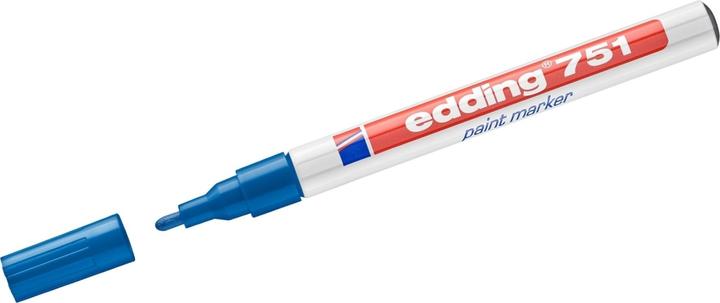 Produktbild Edding 751 Blau Blau (Blue, White, 2 mm, 1 x)