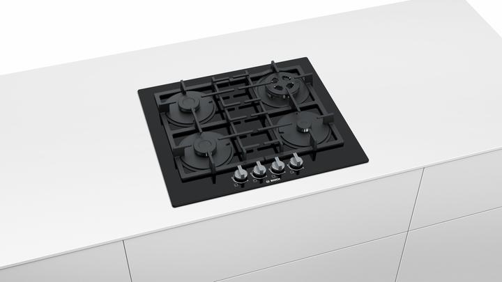 Produktbild Bosch Hausgeräte Serie 4 PNP6B6B90 Kochfeld Integriert Gaskochfeld 4 Zone(n)