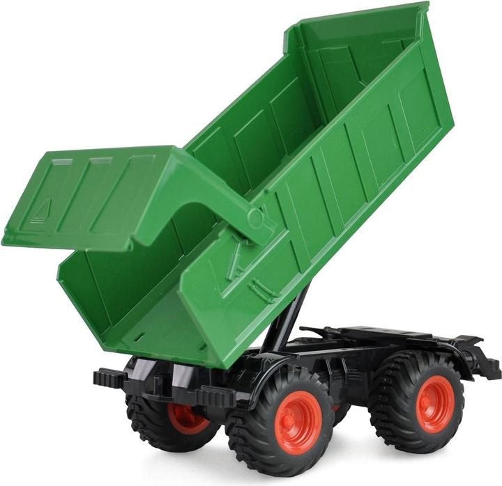 Produktbild Amewi Traktor mit Kippanhänger, Grün 1:24, RTR (RTR Ready-to-Run)