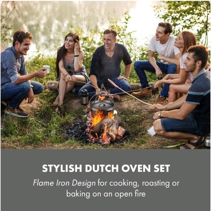 Actual product image Klarstein Hotrod 45 Dutch Oven Black