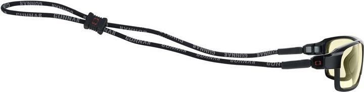 Actual product image Gunnar Gaming Glasses Lightning Bolt Onyx Amber