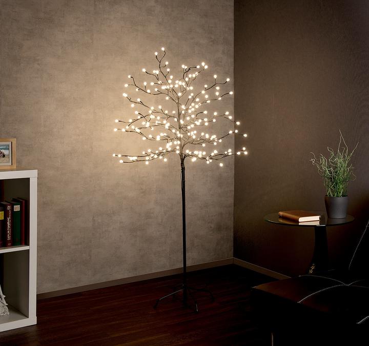 Actual product image Lunartec Set of 2 XL Solar LED Light Trees (IP44)