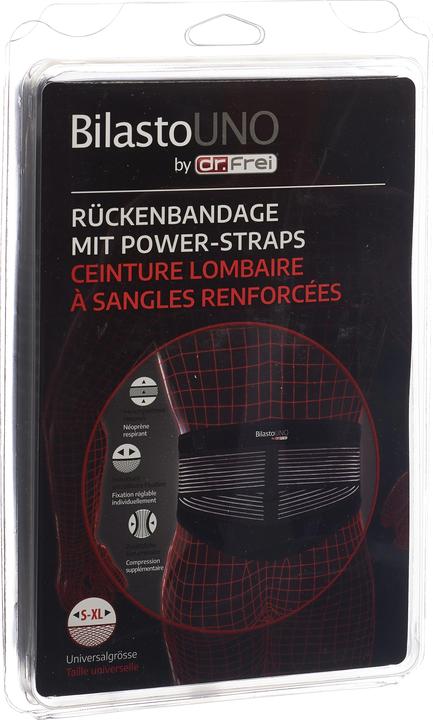Image du produit Bilasto Uno Support dorsal avec sangles de puissance (Taille unique)