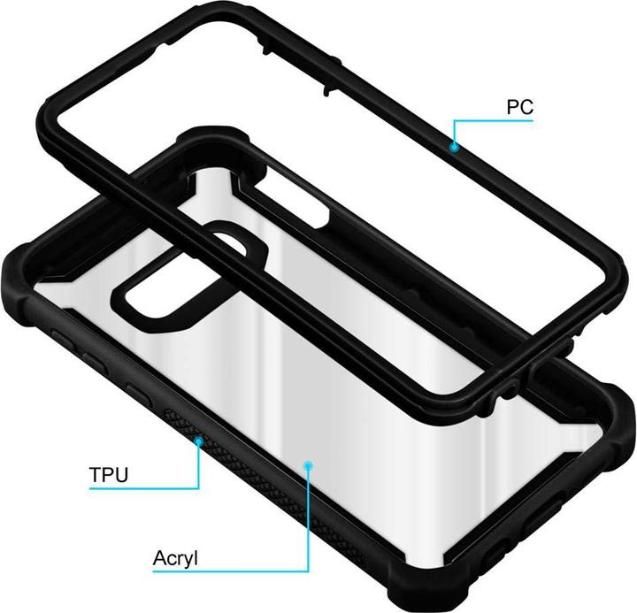 Immagine prodotto Cadorabo Copertura acrilica ibrida 2 in 1 (Samsung Galaxy S10e)