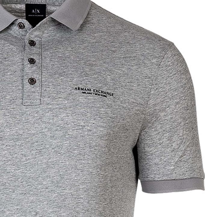 Image du produit Emporio Armani The Original Pique SS Rugger Polo Shirt noir (M)