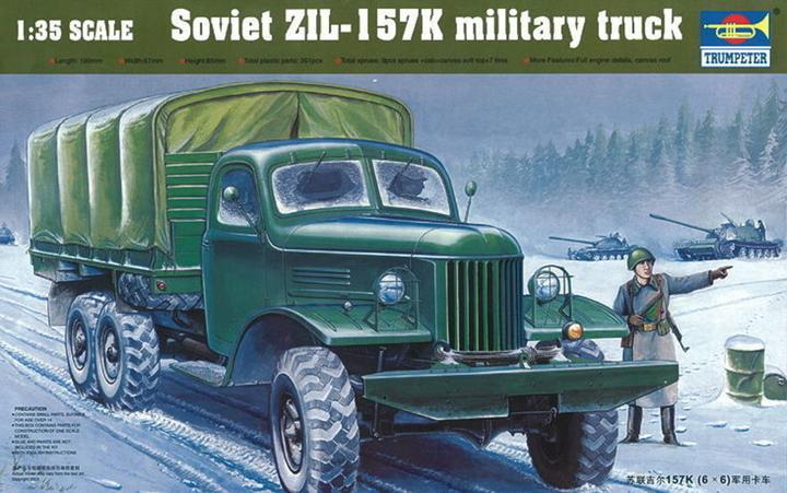 Immagine prodotto Trumpeter ZIL-157K Camion militare sovietico con telo