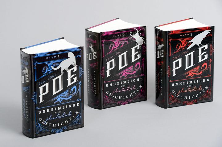 Produktbild Unheimliche und phantastische Geschichten (3 Bände) (Deutsch, Edgar Allan Poe, 2018)