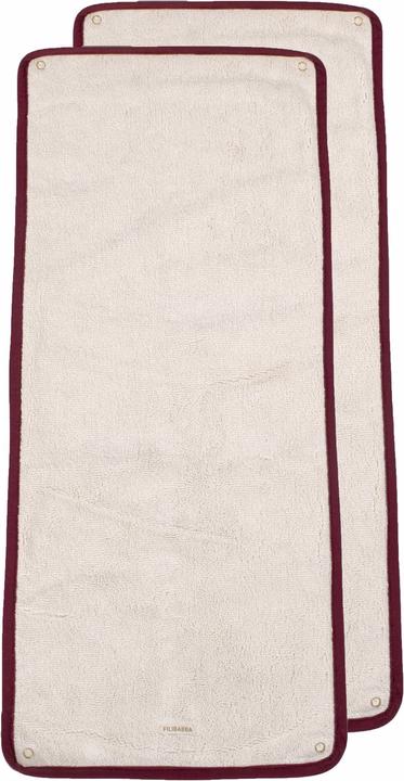 Productafbeelding Filibabba Medium Laag 2-Pack voor verschoningsmat - Diep rood