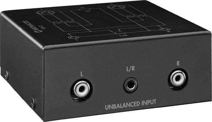 Image du produit Monacor Symétriseur audio 2 canaux (Analogique -> Numérique)