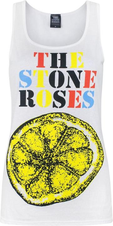 Produktbild Music Brand Tanktop mit TheStoneRosesMotiv Zitrone (S)
