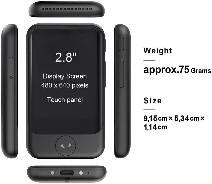 Produktbild Pocketalk Stimme & Kamera Übersetzer (1 GB)