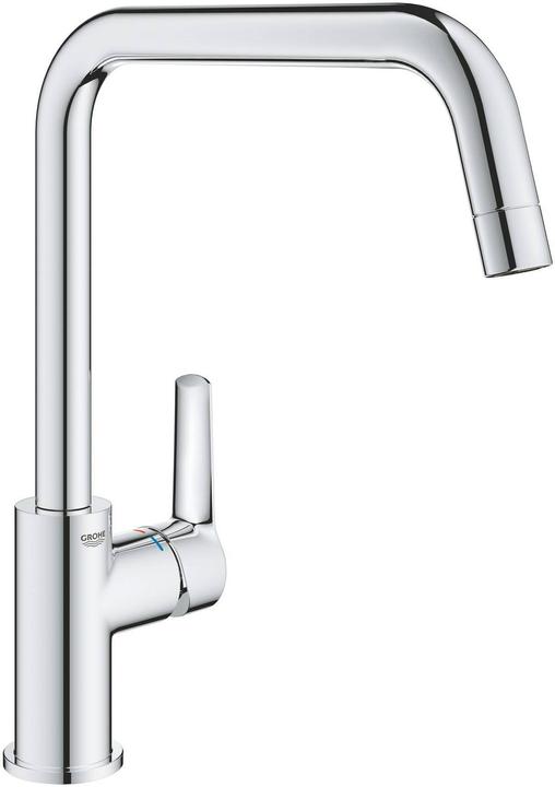 Grohe Miscelatore da cucina Start QuickFix, bocca alta, a U, girevole, cromo