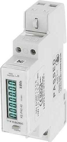 K'Electric Alternating current meter KEP40 MID S0 40A