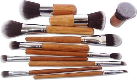 Immagine prodotto PhoneLook Set di pennelli professionali per il trucco Pennelli cosmetici in bambù 11 pezzi (Set)