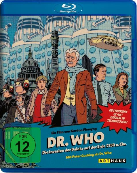 Produktbild Dr. Who: Die Invasion der Daleks auf der Erde 2150 n. Chr. (Blu-ray) (Blu-ray, Deutsch, Französisch, Englisch)