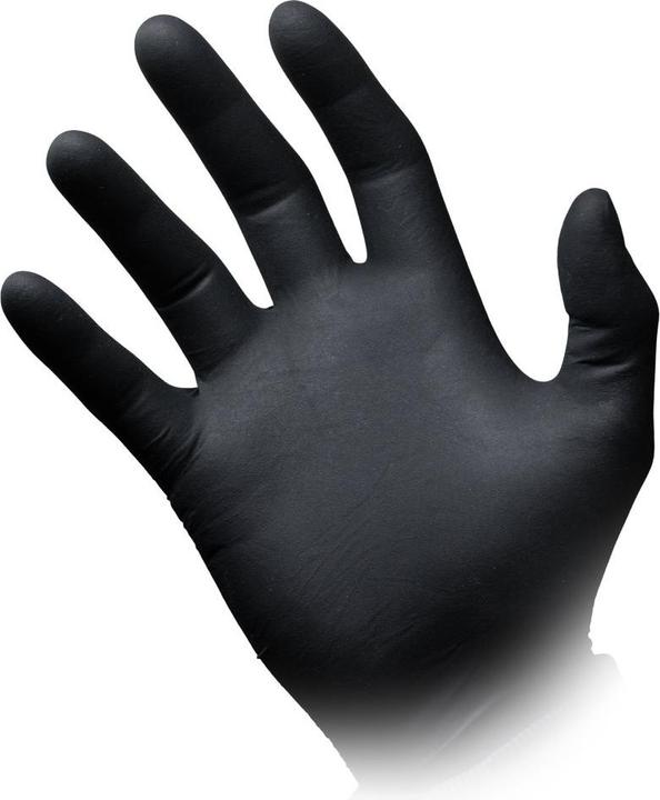 Image du produit Ampri PURACOMFORT BLACK, gant d'examen en nitrile, non poudré, noir, taille S (S)