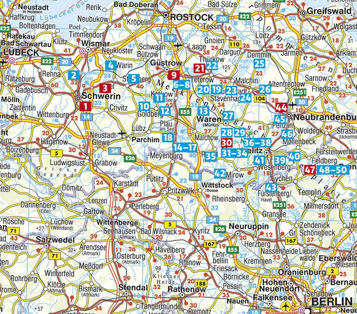 Nährwerte und Zutaten Wanderführer / Mecklenburgische Seenplatte (Deutsch, Rolf Goetz, 2021)