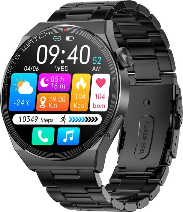 Produktbild Trevi T-FIT 300 CALL 3,35 cm (1,32') Digitaler Touchscreen Schwarz